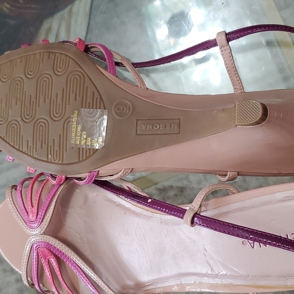 Merona slip on sandals with wedge heel open toe sling back 9m! Summer ☀️ sale - Picture 6 of 6